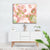 Art Print on Canvas 'Organic in Pink'