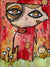 Fine Art on canvas "Garden Guides"