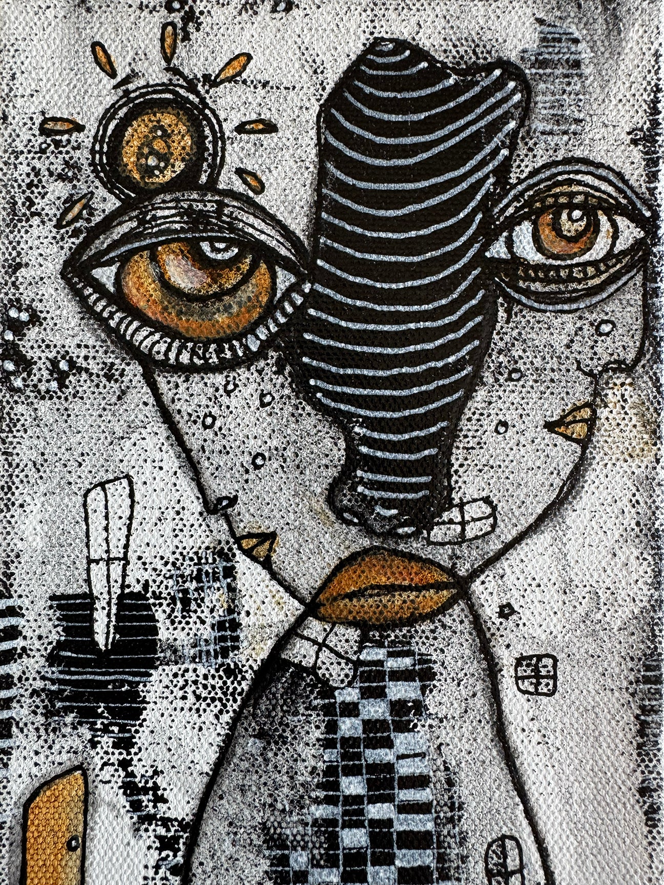 Fine Art on canvas "Her Journey"