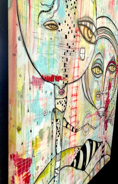 Original Fine Art 'Almost Together'
