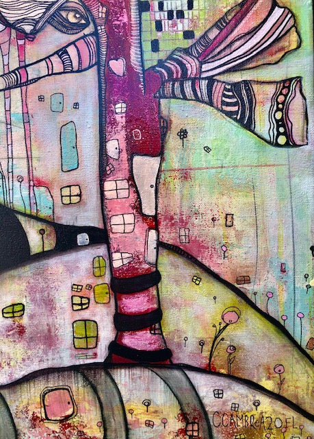 Original Fine Art 'Almost Together'