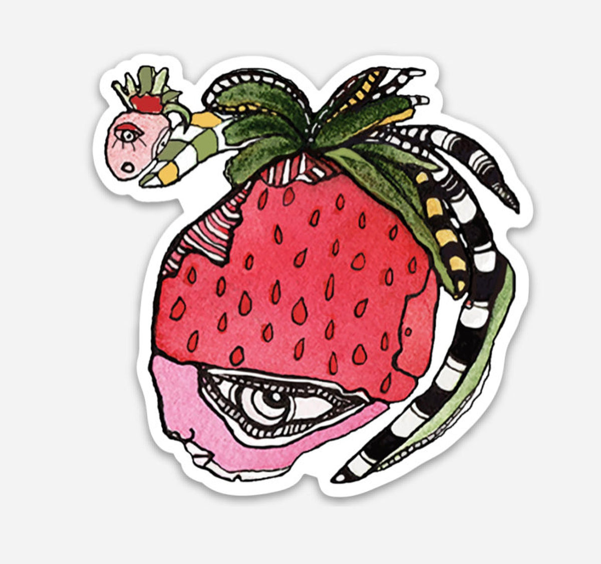 10 Pack of Vinyl Art Collector Stickers by C.Cambrea