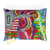 Washable Fleece Pet Bed for your dog or cat with colorful 'Multi' Artwork