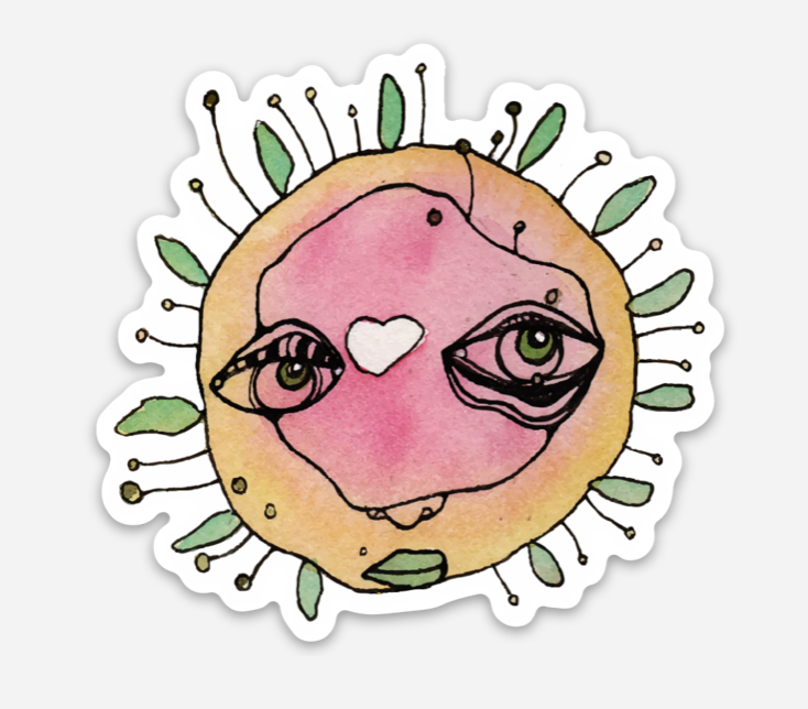 10 Pack of Vinyl Art Collector Stickers by C.Cambrea